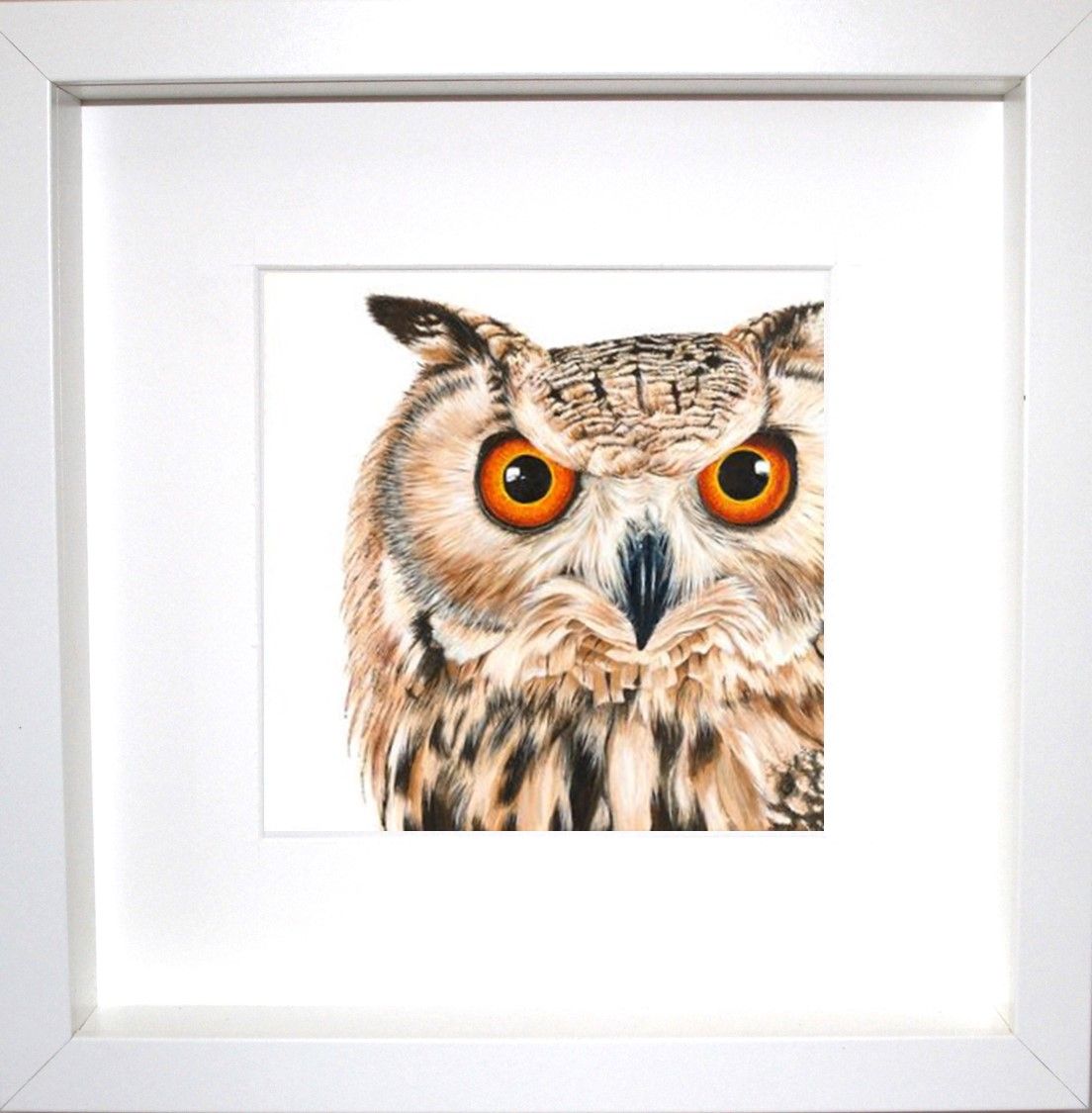 Owl – Print Framed – Hashtag Within The Owl Framed Art Prints (View 1 of 15)