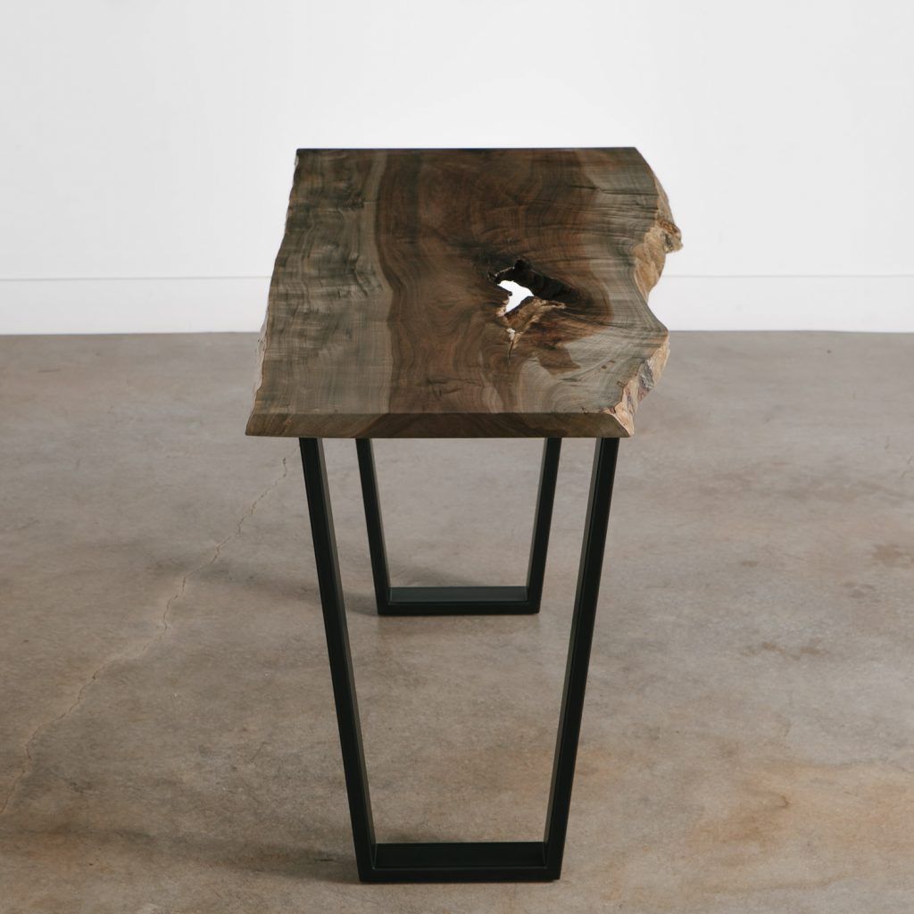 Oxidized Maple Console Table No. 271 | Elko Hardwoods Within Oxidized Coffee Tables (Photo 15 of 15)