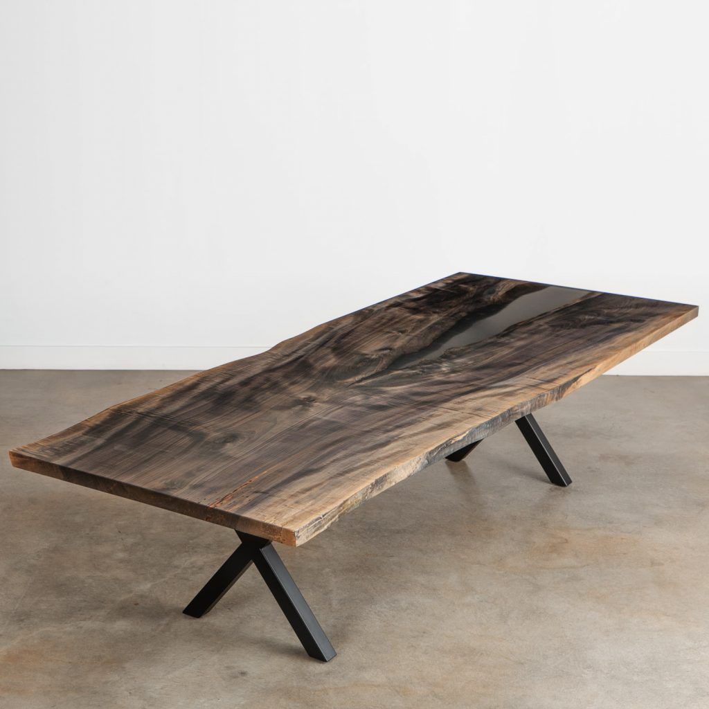 Oxidized Maple Dining Table No. 386 | Elko Hardwoods With Regard To Oxidized Coffee Tables (Photo 7 of 15)