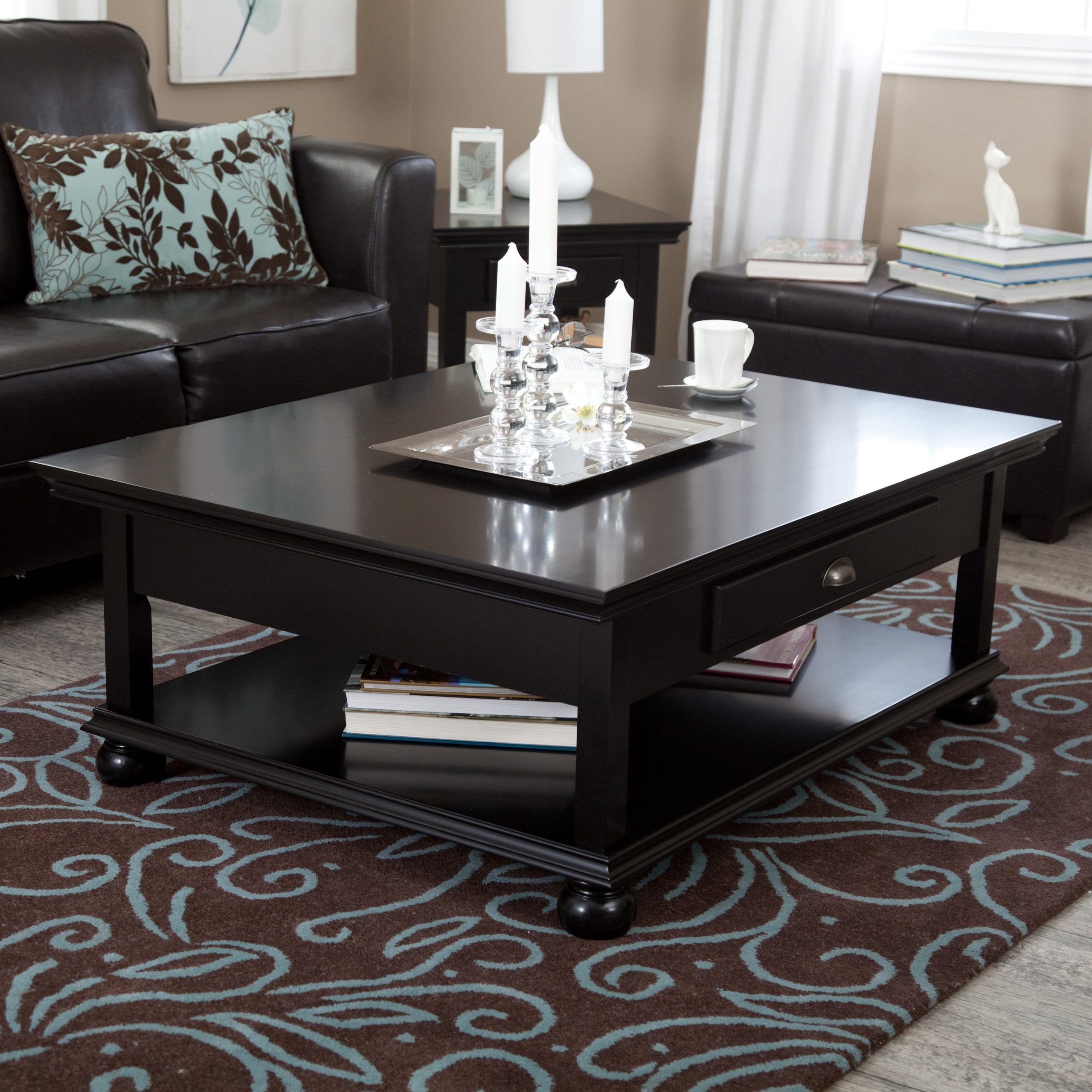 Parker Coffee Table – Black At Hayneedle In Aged Black Coffee Tables (View 1 of 15)