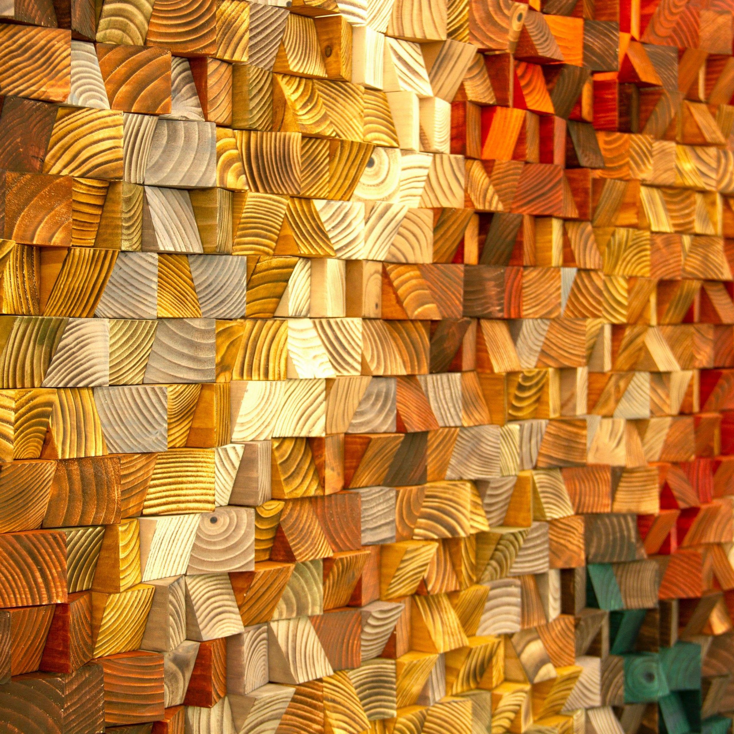 Featured Photo of The Best Abstract Wood Wall Art