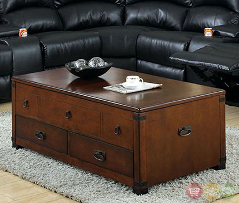 Pine Hurst Cherry Accent Tables With 3 Drawer Coffee Table Intended For 3 Piece Shelf Coffee Tables (View 14 of 15)