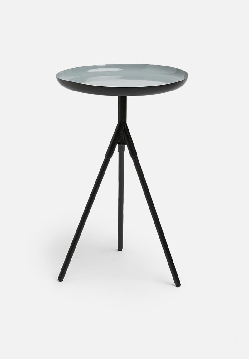 Sam Tri Side Table – Matte Black/grey Sixth Floor Coffee Intended For Matte Black Coffee Tables (View 14 of 15)