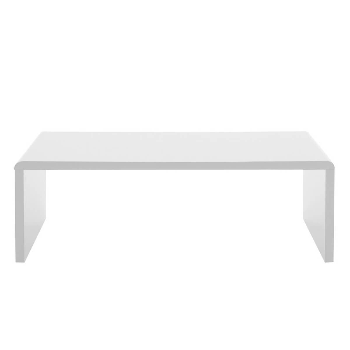 Sasha White High Gloss Coffee Table | Coffee Tables | Fads In White Gloss And Maple Cream Coffee Tables (View 11 of 15)
