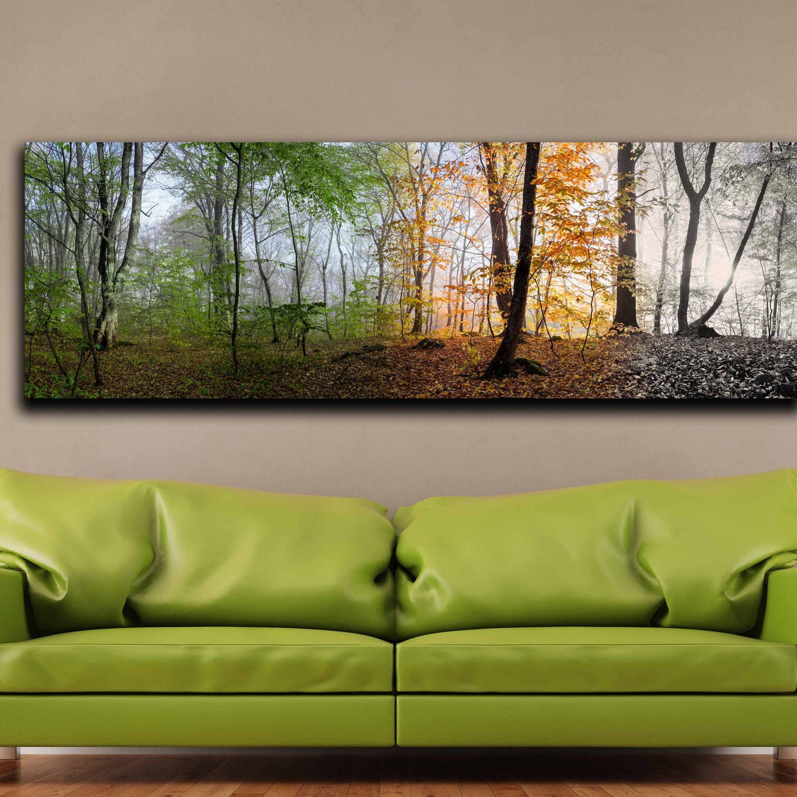 Seasons Art,4 Season Wall Art,seasons Wall Art,landscape Within Landscape Wall Art (Photo 13 of 15)