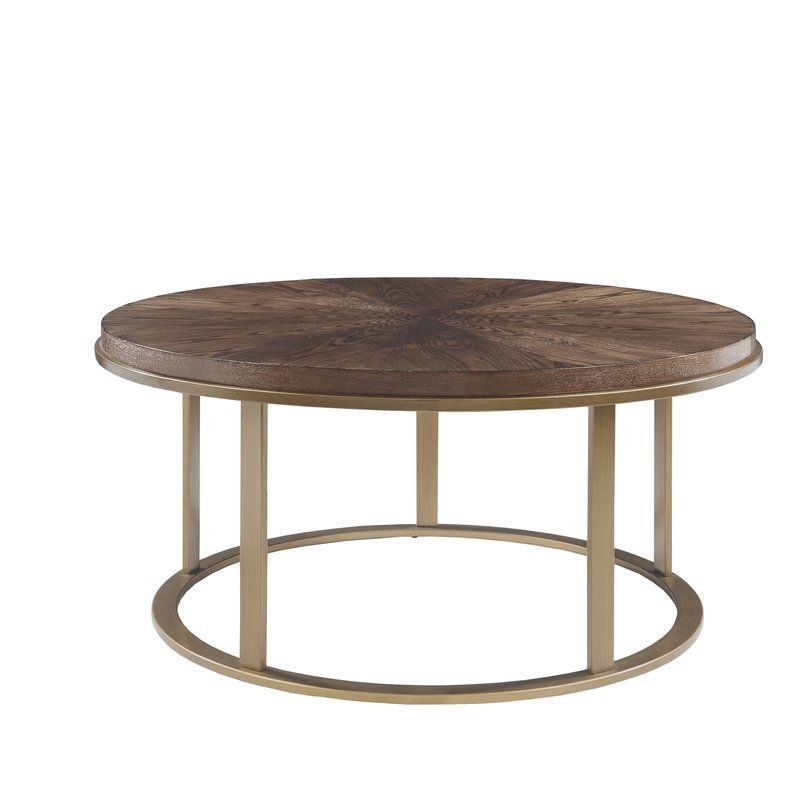 Shoalhaven Coffee Table & Reviews | Allmodern | Brown For Pecan Brown Triangular Coffee Tables (View 5 of 15)