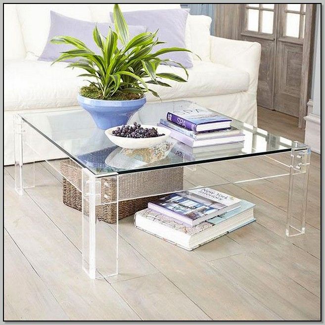 Square Acrylic Coffee Table – Tampacrit Intended For Clear Acrylic Coffee Tables (Photo 8 of 15)