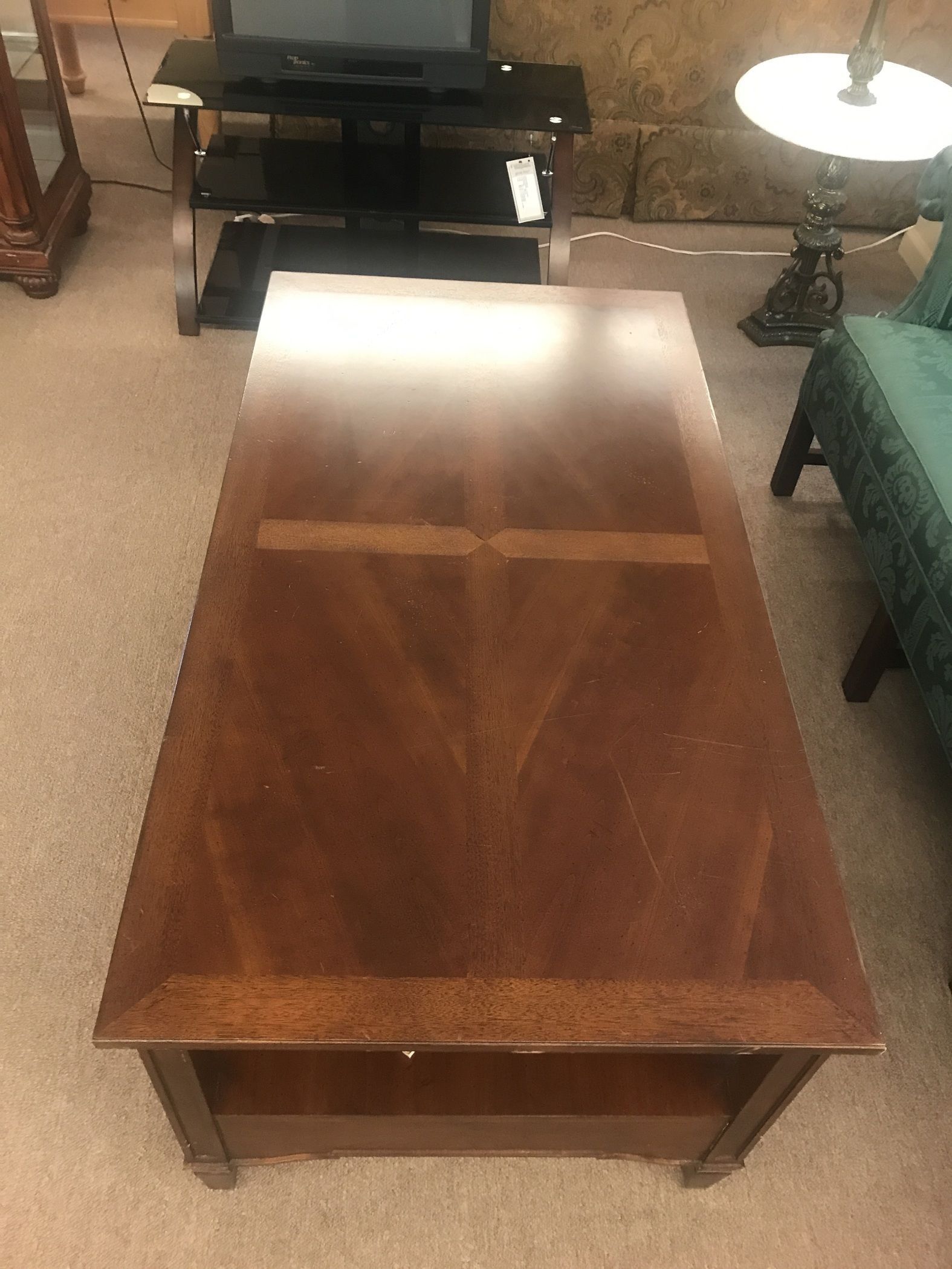 Stanley 2 Drawer Coffee Table | Delmarva Furniture Consignment With Regard To 2 Drawer Oval Coffee Tables (Photo 4 of 15)