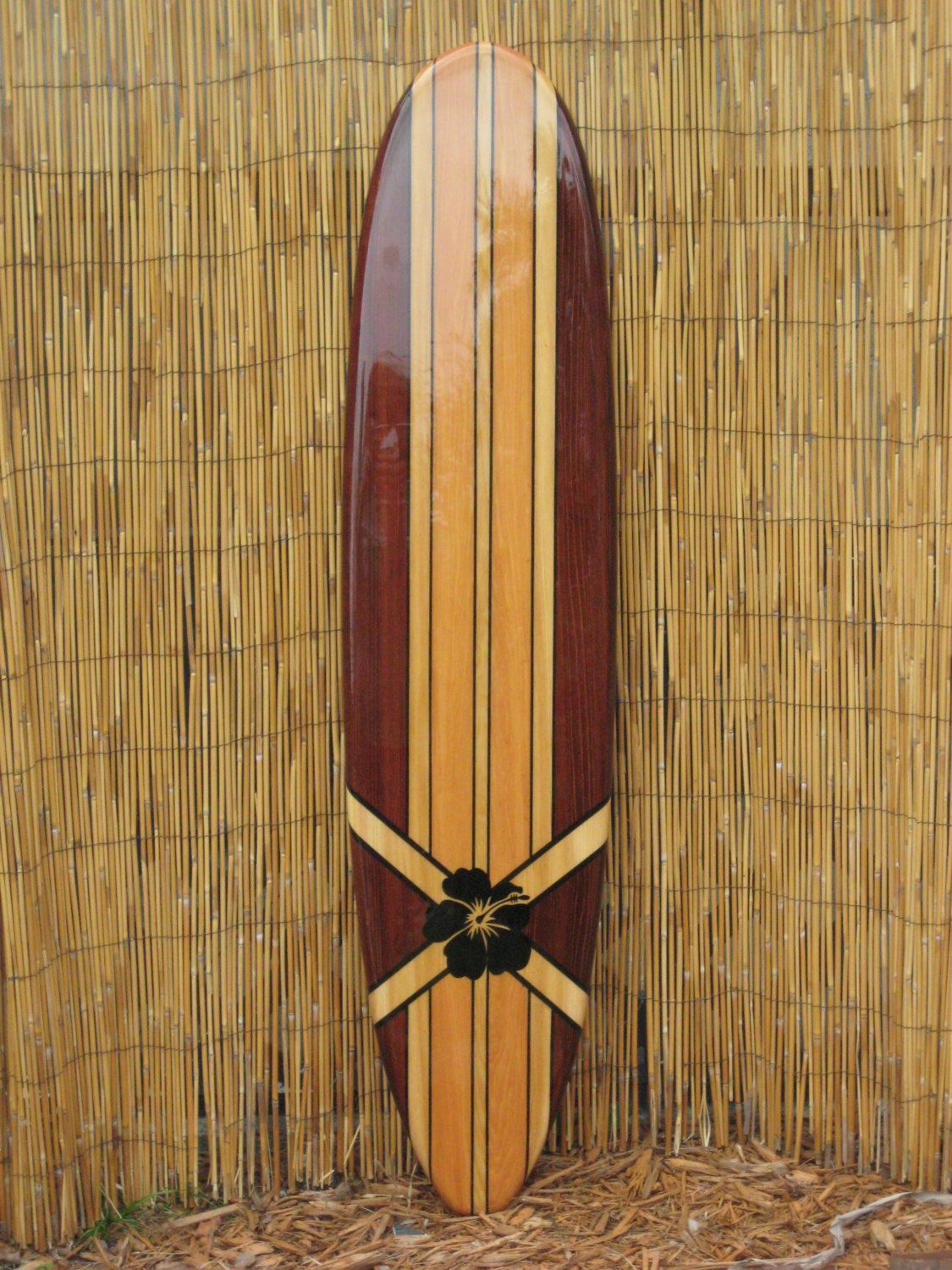 Surfboard Wall Art / Hawaiian Art / Surf Art / Surfer Inside Surfing Wall Art (Photo 5 of 15)