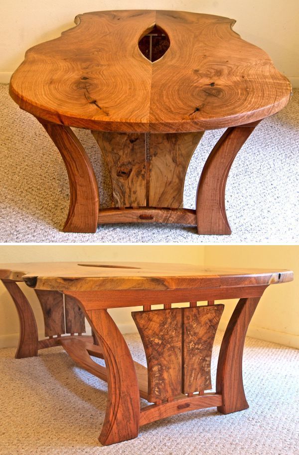 Tables – Live Edge Mesquite And Pecan Coffee Table With Regard To Warm Pecan Coffee Tables (View 14 of 15)