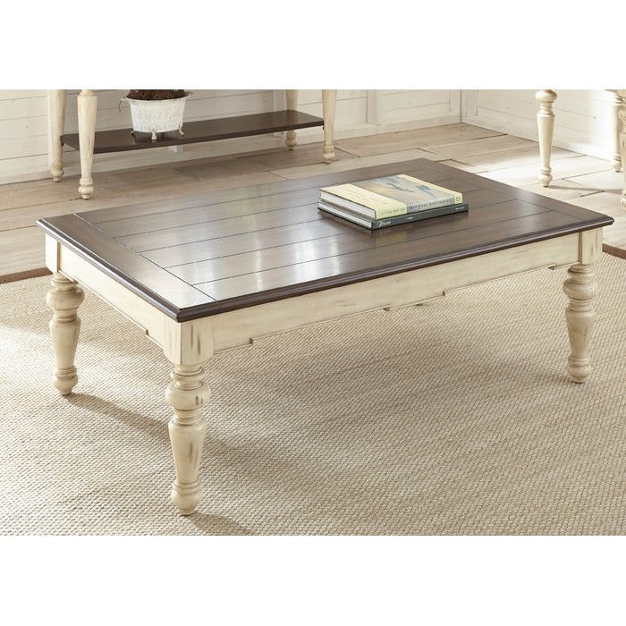 The Anita Coffee Table Features French Cottage Styling In Pertaining To Warm Pecan Coffee Tables (View 3 of 15)
