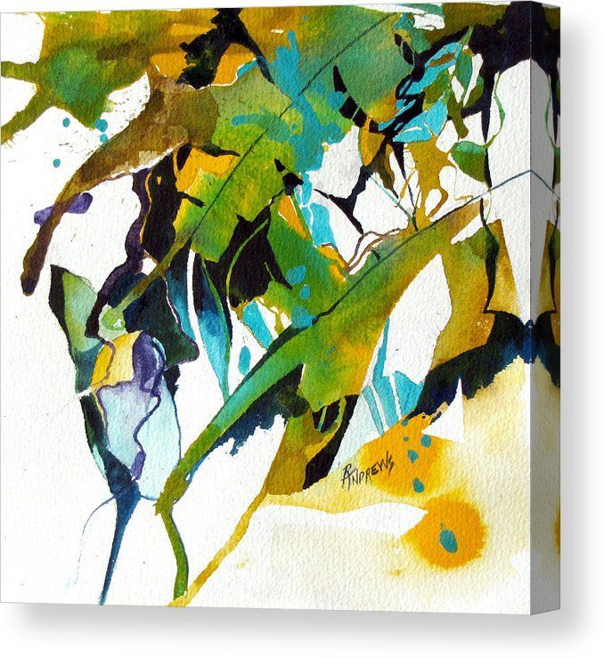 Tropical Leaf Fantasy Canvas Print / Canvas Artrae With Tropical Framed Art Prints (View 15 of 15)