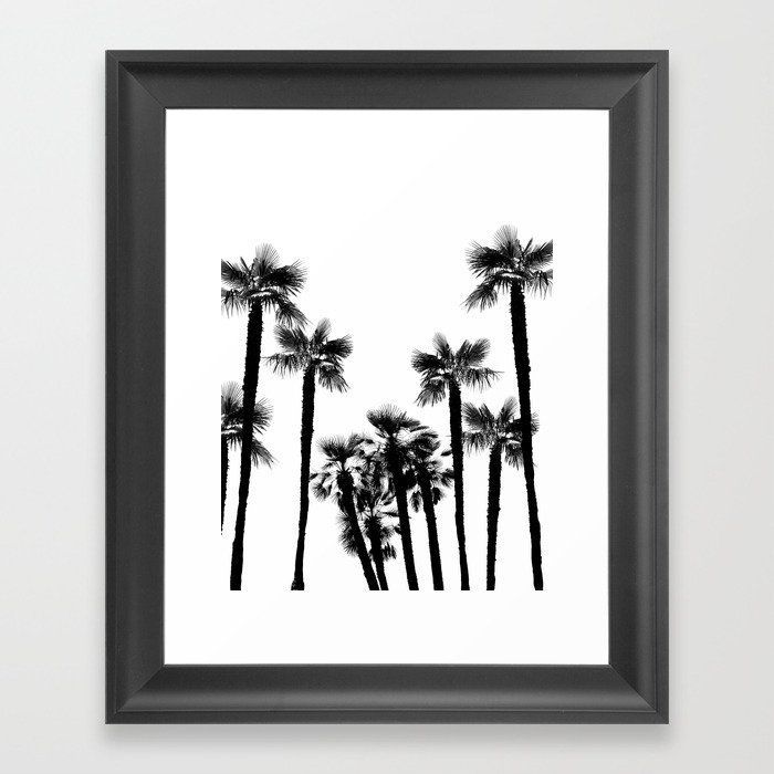 Tropical Palm Trees Dream #2 #tropic #decor #art #society6 Intended For Tropical Framed Art Prints (View 11 of 15)