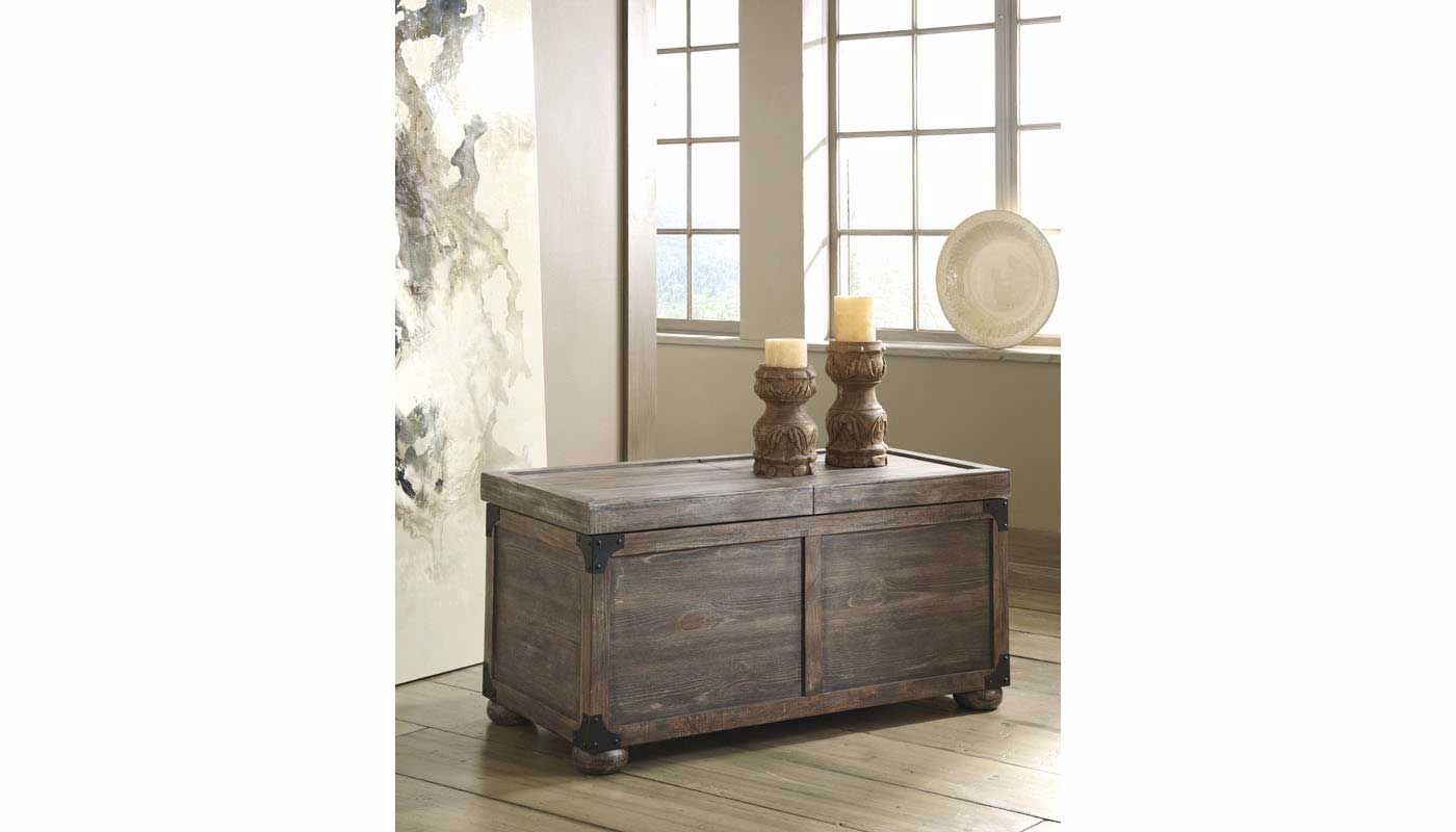 Vennilux Storage Trunk Cocktail Table – Home Zone Pertaining To Walnut Wood Storage Trunk Cocktail Tables (View 11 of 15)