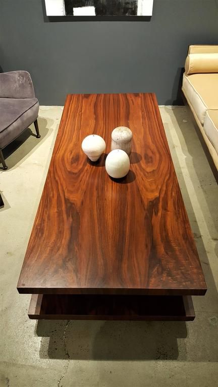Very Large Rectangular Walnut Coffee Table With Wicked Within Walnut And Gold Rectangular Coffee Tables (View 1 of 15)