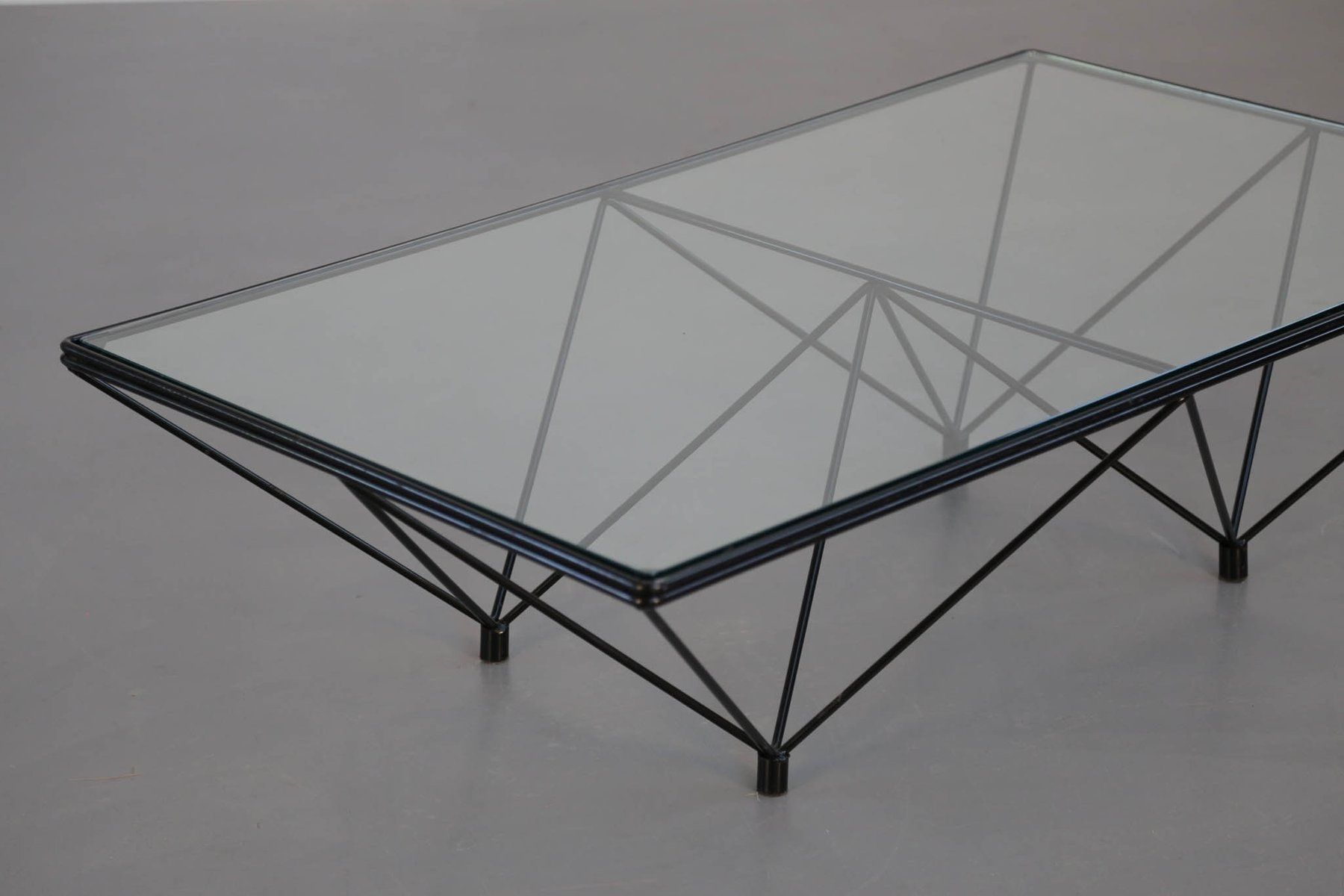 Vintage Geometric Glass Top Coffee Table For Sale At Pamono With Geometric Coffee Tables (View 14 of 15)