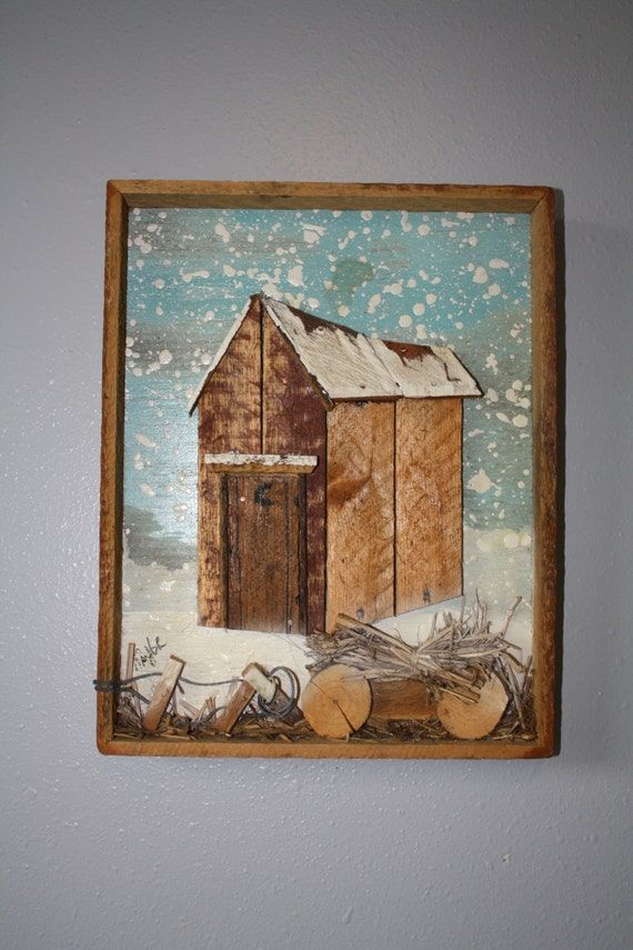 Vintage Wood Outhouse Wall Art Taylor Made Lath Art Wood Barns With Retro Wood Wall Art (View 5 of 15)
