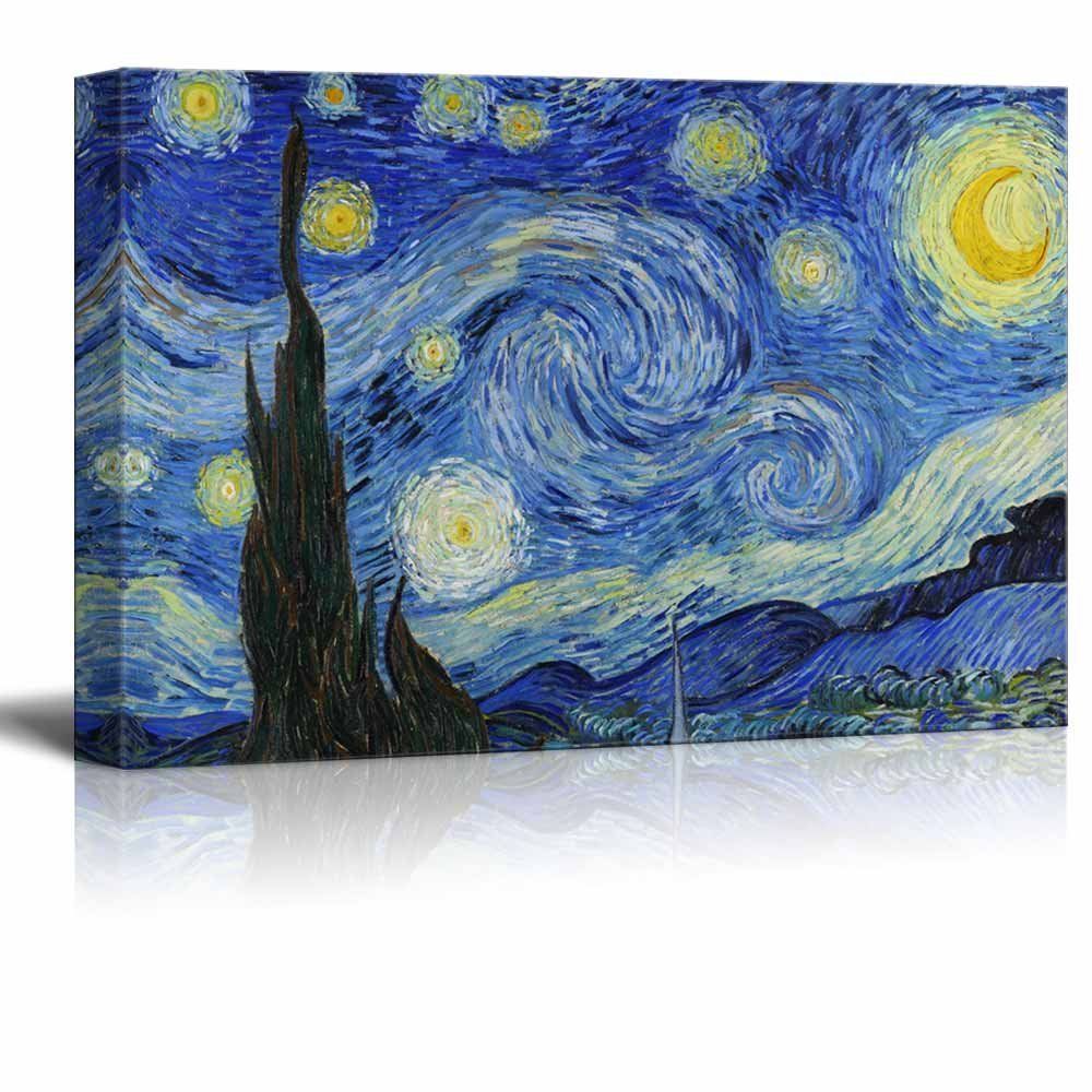 Wall26 – Starry Nightvincent Van Gogh – Canvas Art Intended For Night Wall Art (View 11 of 15)