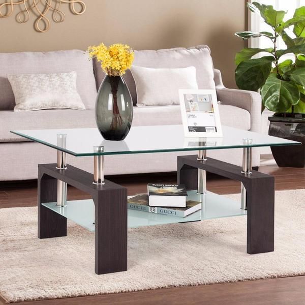 Featured Photo of 2024 Popular Rectangular Glass Top Coffee Tables