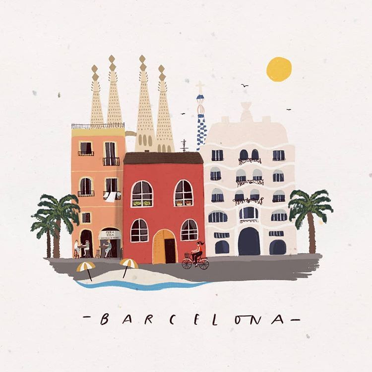 When Will We Be Able To Travel Again? 😔 Until Then I Will In Barcelona Framed Art Prints (View 10 of 15)