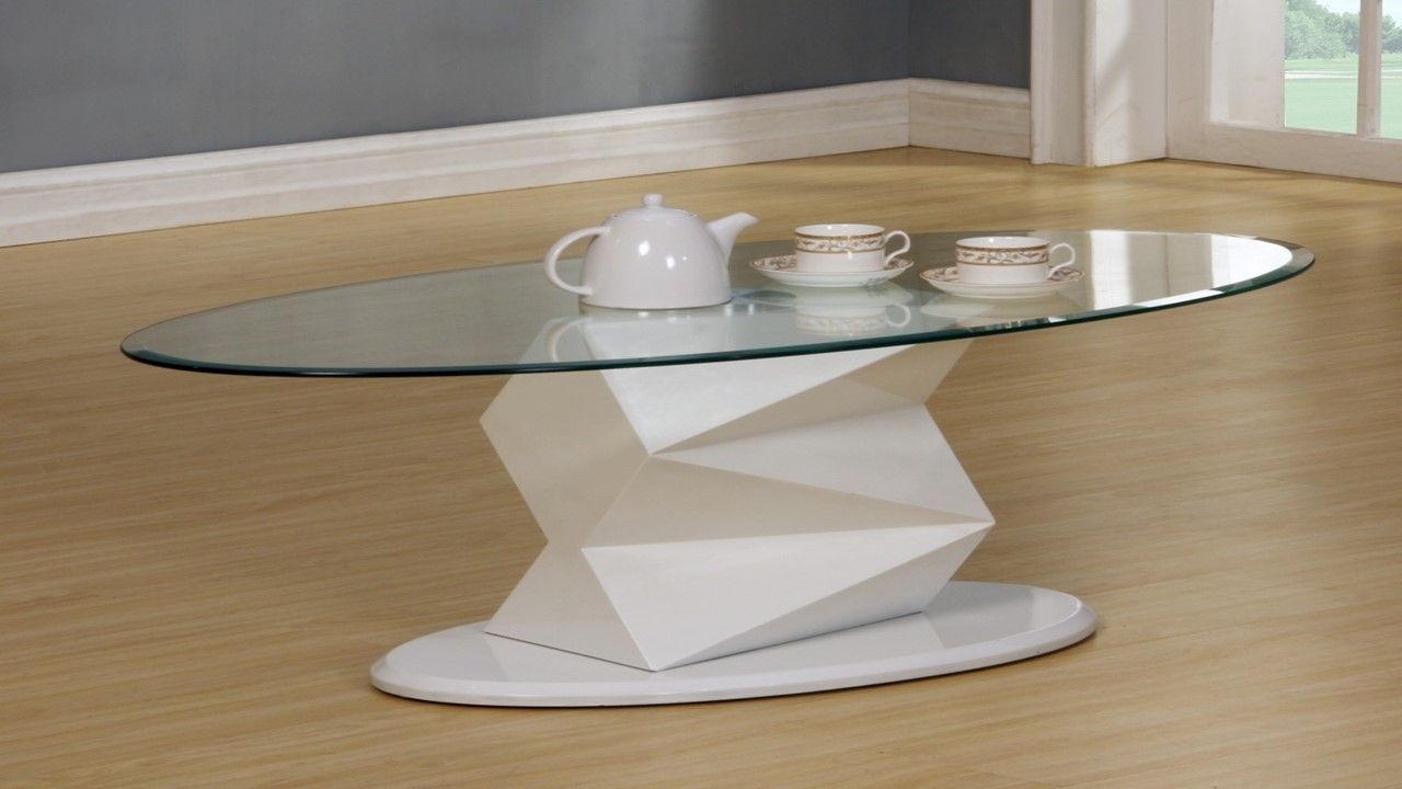 White High Gloss Glass Coffee, Side, Console Table With Regard To Gloss White Steel Coffee Tables (View 14 of 15)