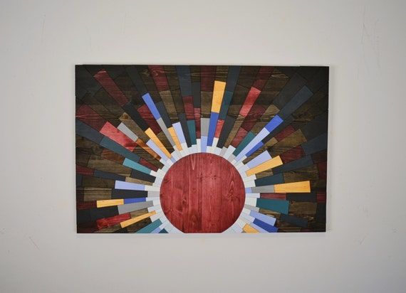 Wood Wall Art Here Comes The Sun Wooden Wall Inside Sun Wood Wall Art (View 8 of 15)