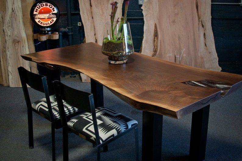 Your Custom: Black Walnut Dining Tables And Kitchen Tables Within Dark Walnut Drink Tables (View 13 of 15)