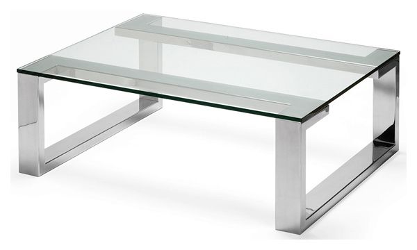 15 Awesome Designs Of Stainless Steel Rectangular Coffee Tables | Home Pertaining To Stainless Steel And Glass Modern Desks (Photo 7 of 15)