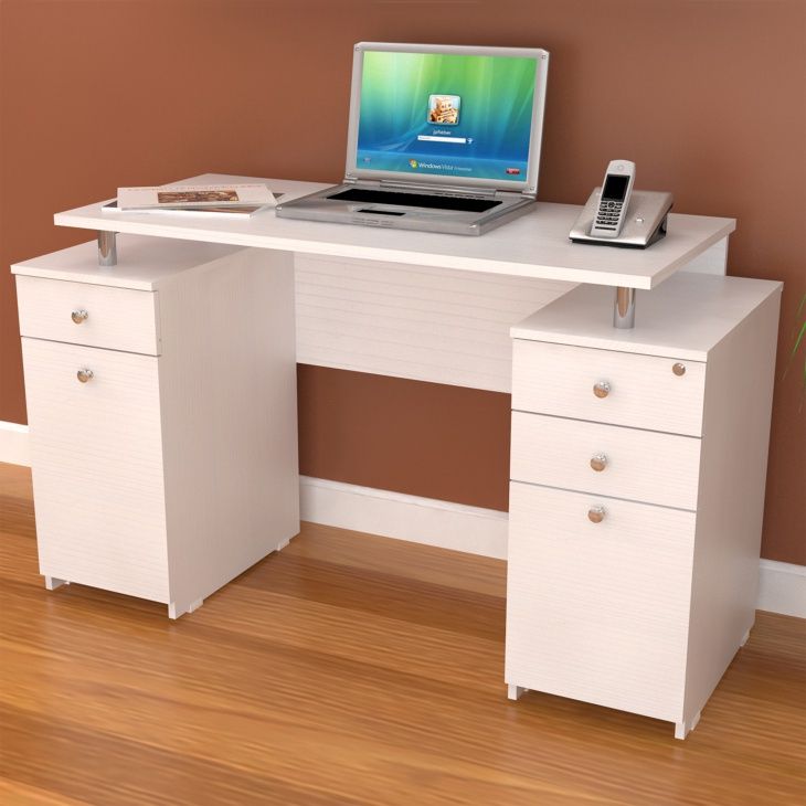 21+ Computer Desk Designs, Ideas, Plans | Design Trends – Premium Psd Intended For Wood Center Drawer Computer Desks (View 8 of 15)