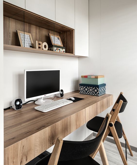 27 Awesome Floating Desks For Your Home Office – Digsdigs With Regard To Off White Floating Office Desks (View 11 of 15)