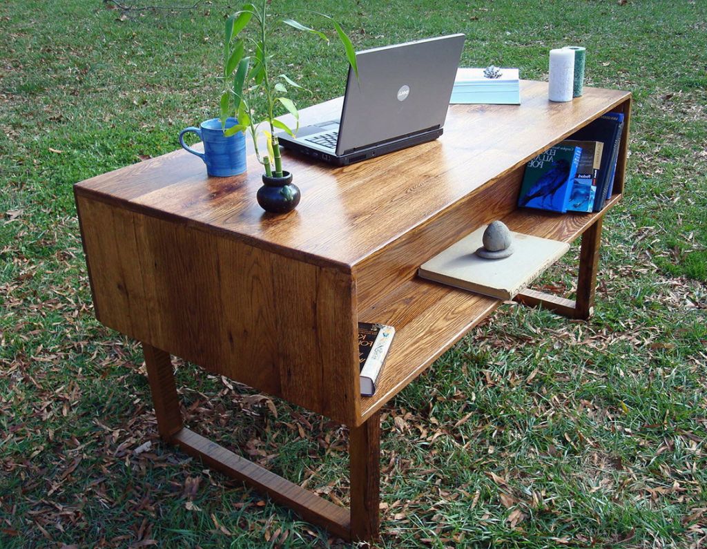 33 Stunning Reclaimed Wood Desks With Reclaimed Barnwood Wood Writing Desks (View 5 of 15)