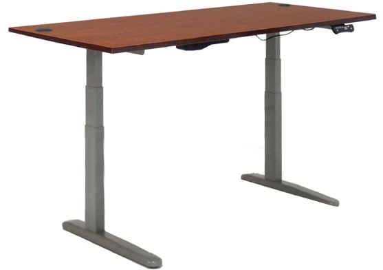 71" X 41" Bow Front Raiseup Electric Lift Height Adjustable Desk – See Intended For Adjustable Electric Lift Desks (View 15 of 15)
