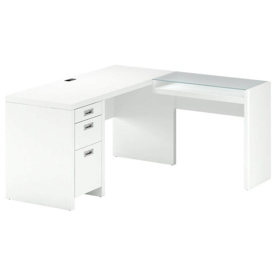 99+ White High Gloss Corner Desk – Large Home Office Furniture Check Pertaining To Gloss White Corner Desks (View 11 of 15)
