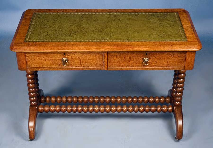 Antique Victorian Oak Writing Desk For Sale | Antiques | Classifieds Inside Reclaimed Oak Leaning Writing Desks (View 7 of 15)
