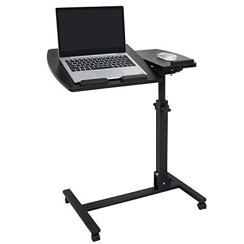 Buy Homgarden Portable Height Adjustable 360° Swivel Laptop Notebook With Regard To Black Adjustable Laptop Desks (View 5 of 15)