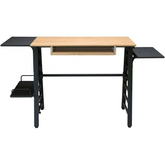 Calico Designs Convertible Art Drawing/computer Desk For Kids In Inside Graphite And Ashwood Writing Desks (View 5 of 15)