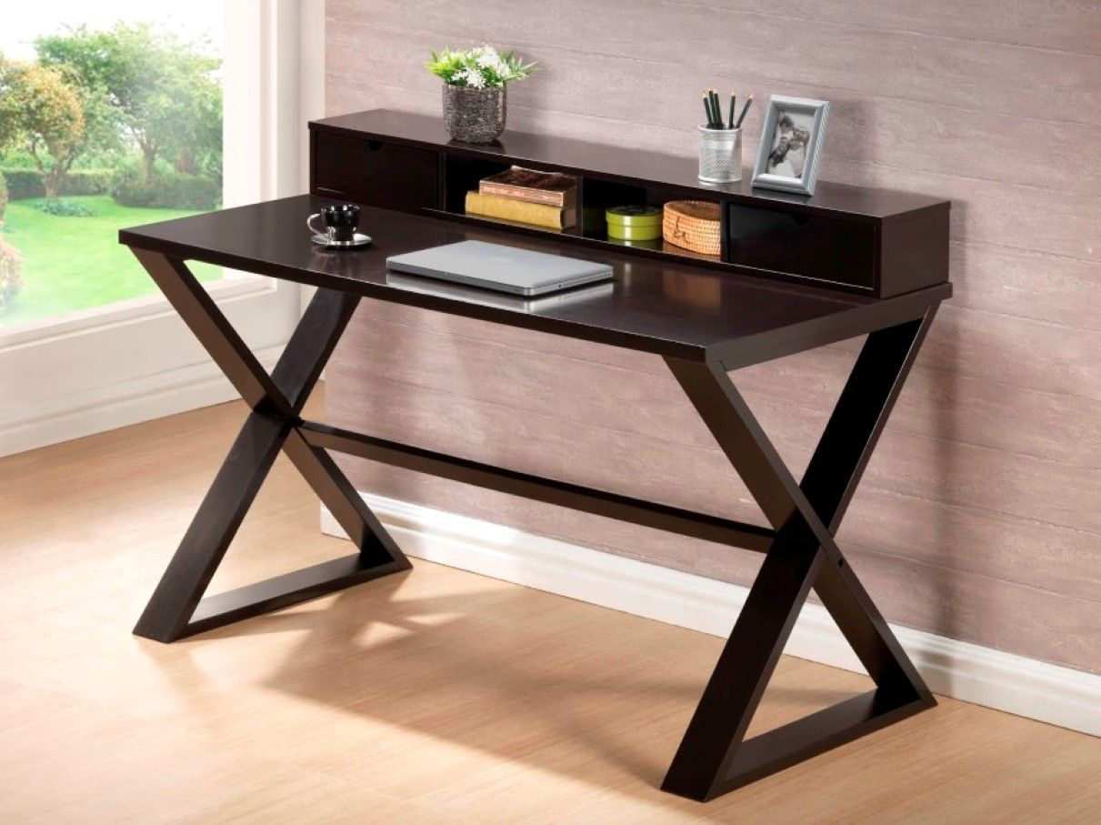Choose Slim Computer Desk If You Deserve To Have Spacious Feeling In Inside Modern Office Writing Desks (View 10 of 15)
