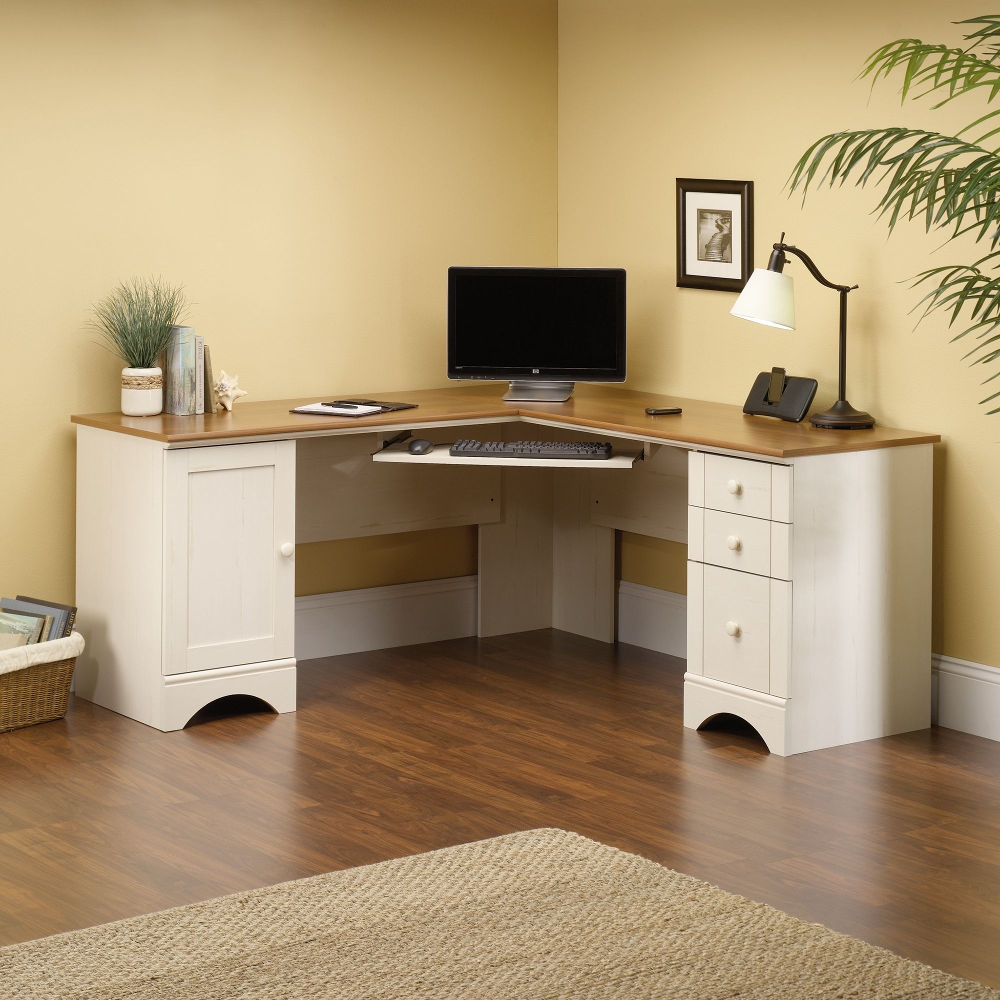 Corner Computer Desks – Decordip Inside Oak Corner Computer Desks (View 8 of 15)