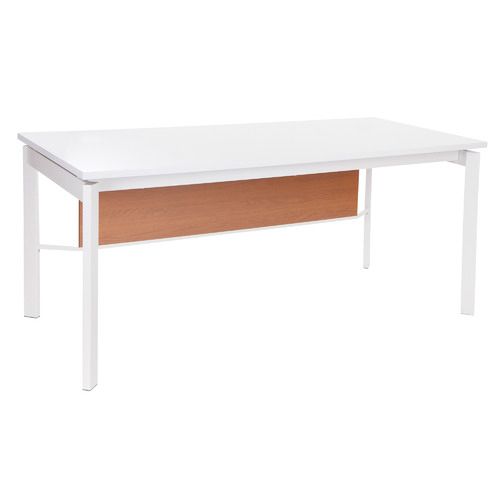Corner Office Gloss White Active L Shaped Desk & Reviews | Temple & Webster Pertaining To Gloss White Corner Desks (View 13 of 15)