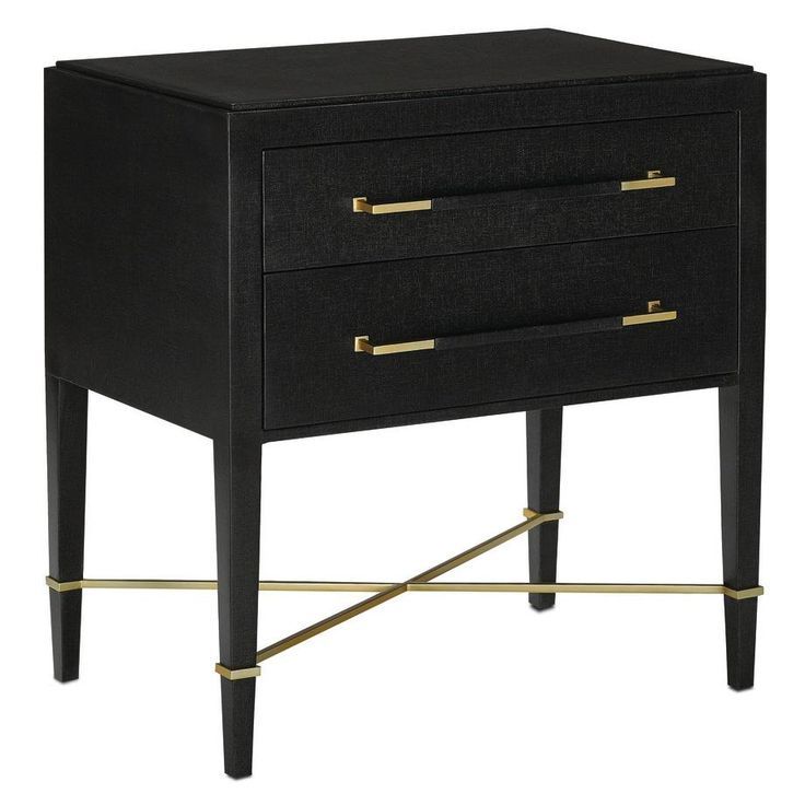 Currey & Co Verona Nightstand | Nightstand, Furniture, Traditional With Chanterelle 3 Drawer Desks (View 3 of 9)