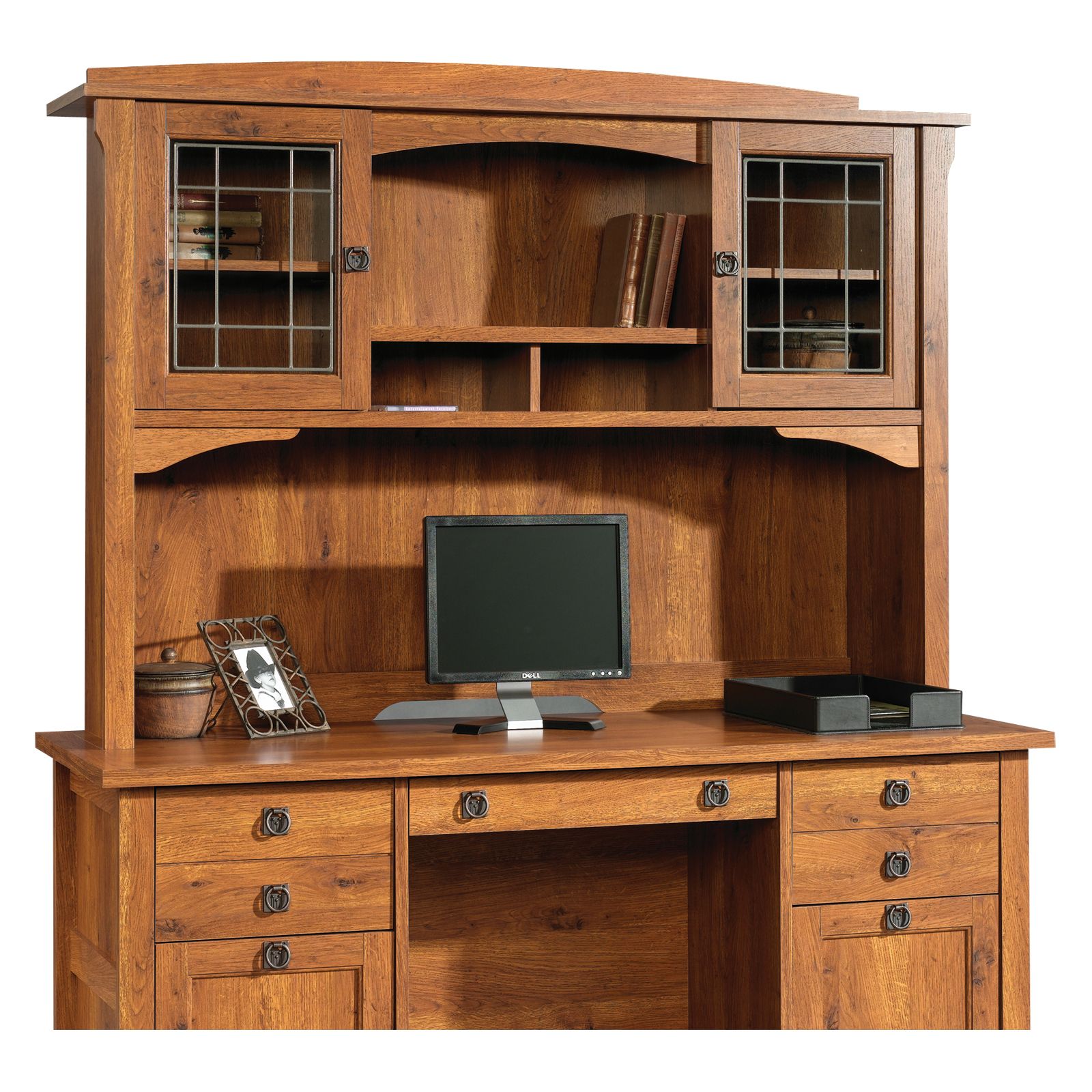 Desks | Buy A Home Office Desk At Hayneedle With Regard To White Traditional Desks Hutch With Light (View 15 of 15)