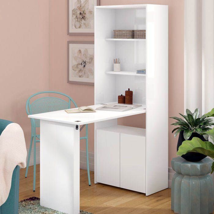 Fantastic White Desk For Home Office For 2019 | Floating Desk For Off White Floating Office Desks (View 13 of 15)