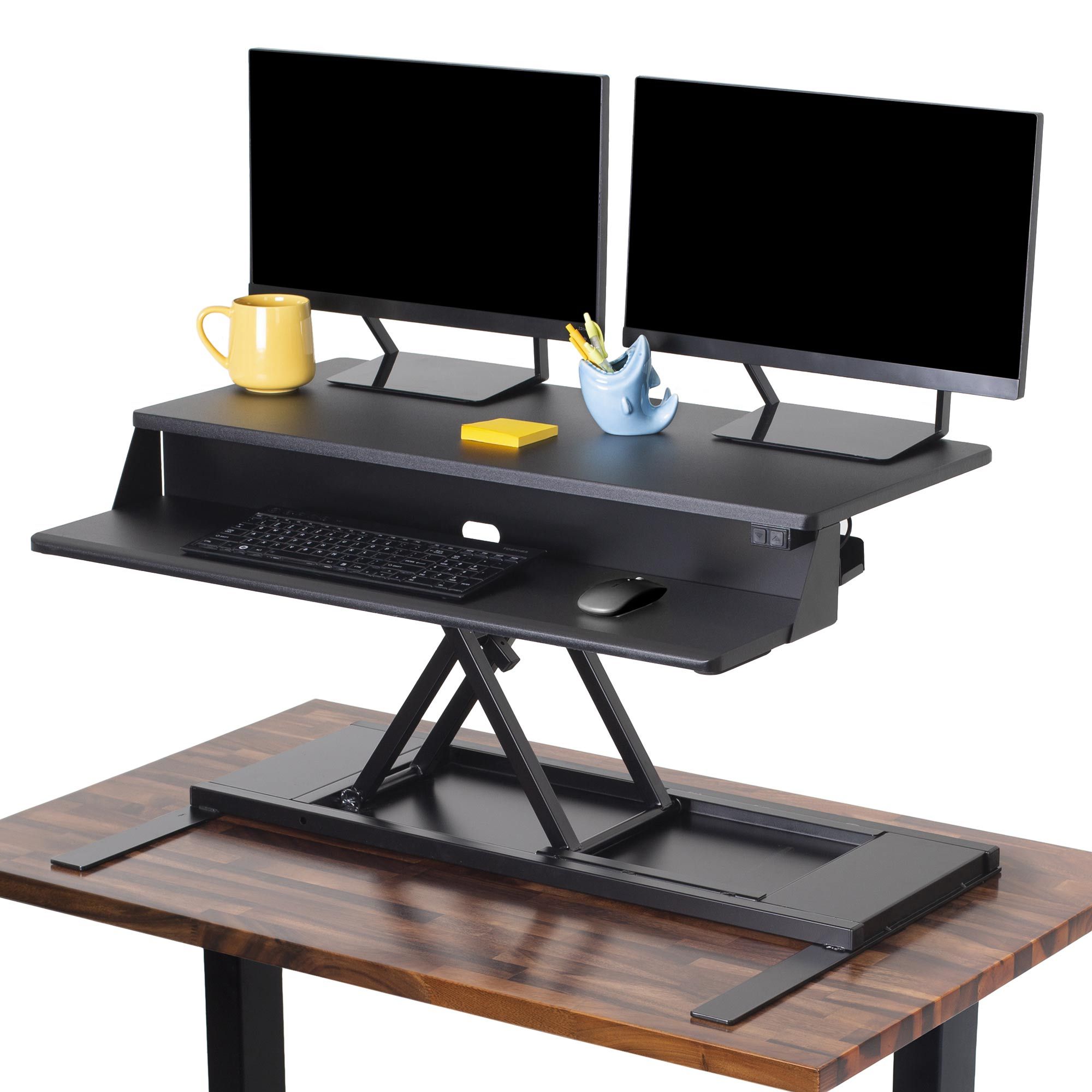 Flexpro Power 36 Inch Electric Standing Desk – Electric Height With Regard To Cherry Adjustable Stand Up Desks (View 9 of 15)