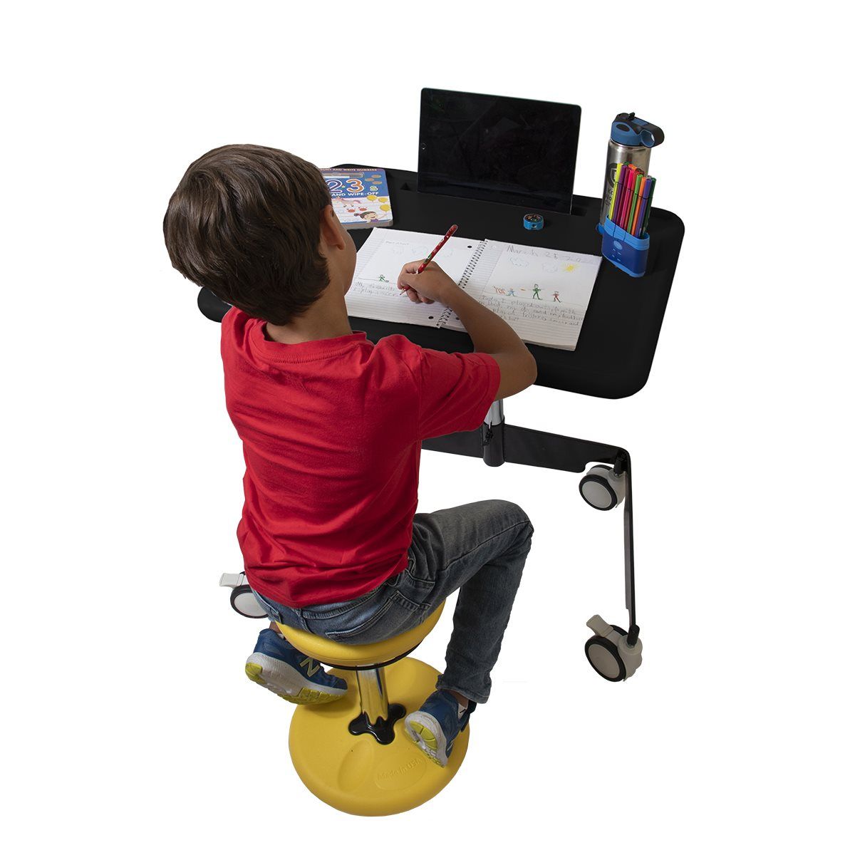 Kore Kids Sit Stand Mobile Desk For Sit Stand Mobile Desks (View 13 of 15)