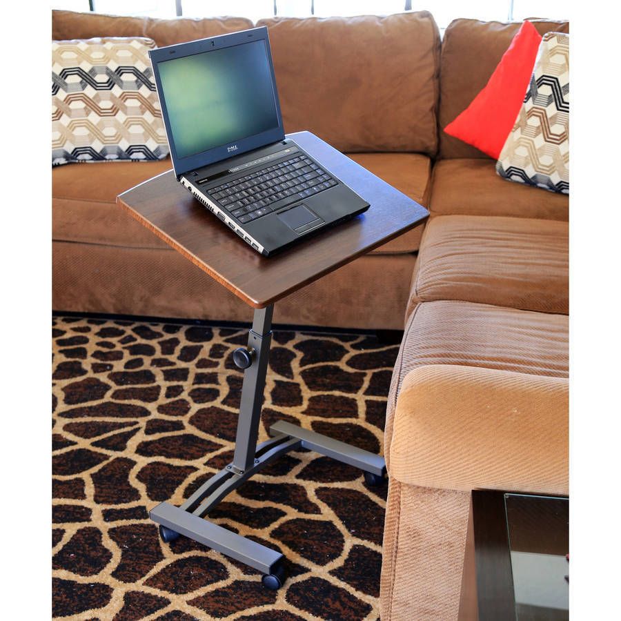 Ktaxon Laptop Desk Height Adjustable Rolling Notebook Sofa Bed Tray In Green Adjustable Laptop Desks (Photo 10 of 15)