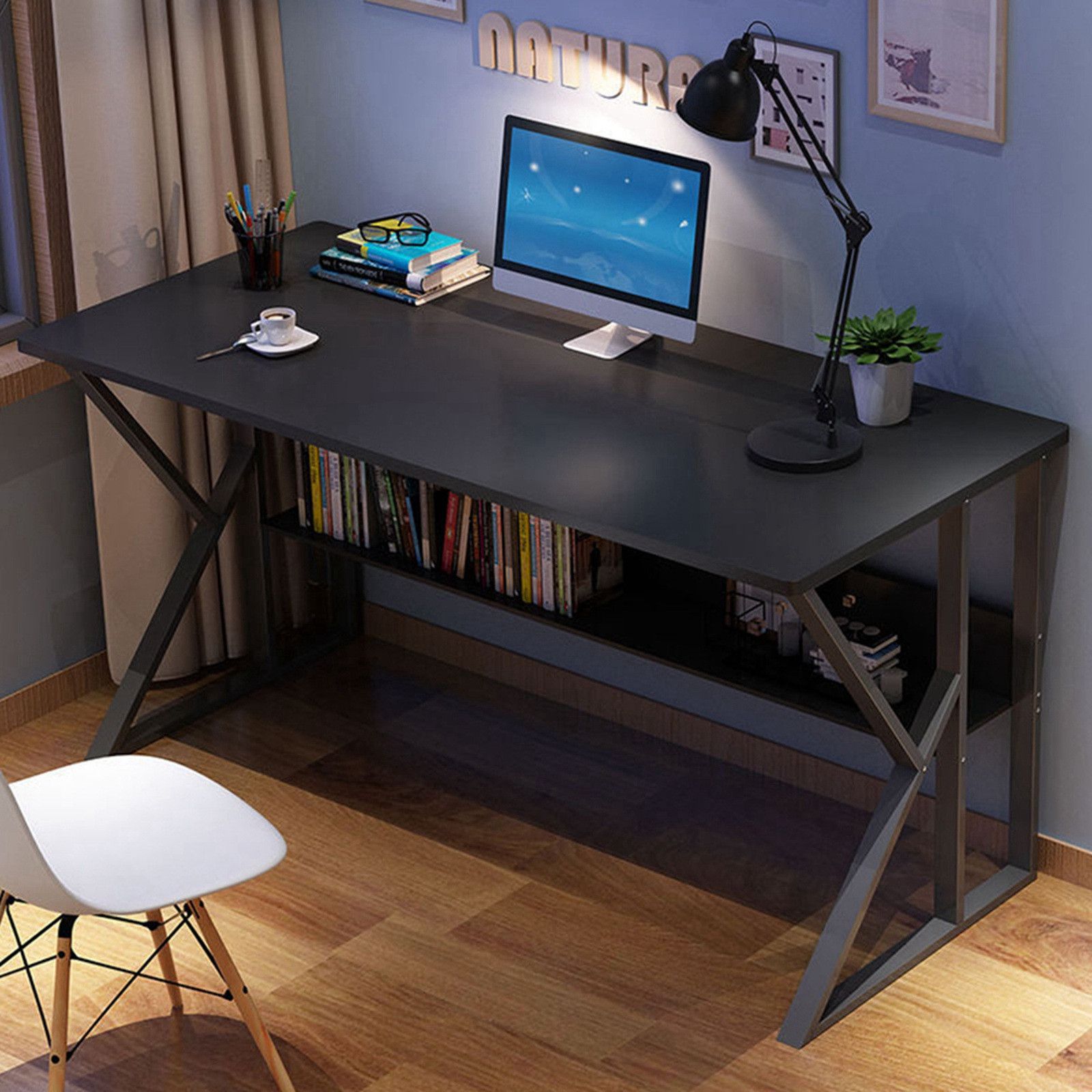 Lebonyard Simpleness Home Desk Student Writing Desktop Desk Modern Within Modern Office Writing Desks (View 2 of 15)