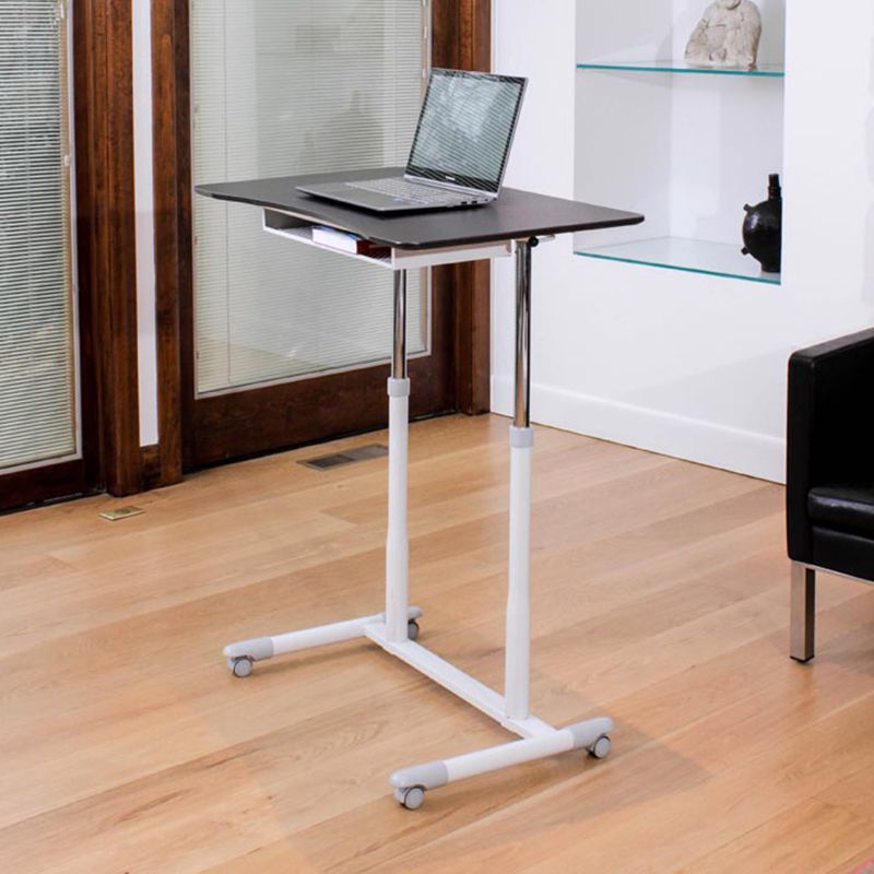 Levenger | Sit To Stand Laptop Desk – Height Adjustable Laptop Desk With Regard To Espresso Adjustable Stand Up Desks (View 3 of 15)