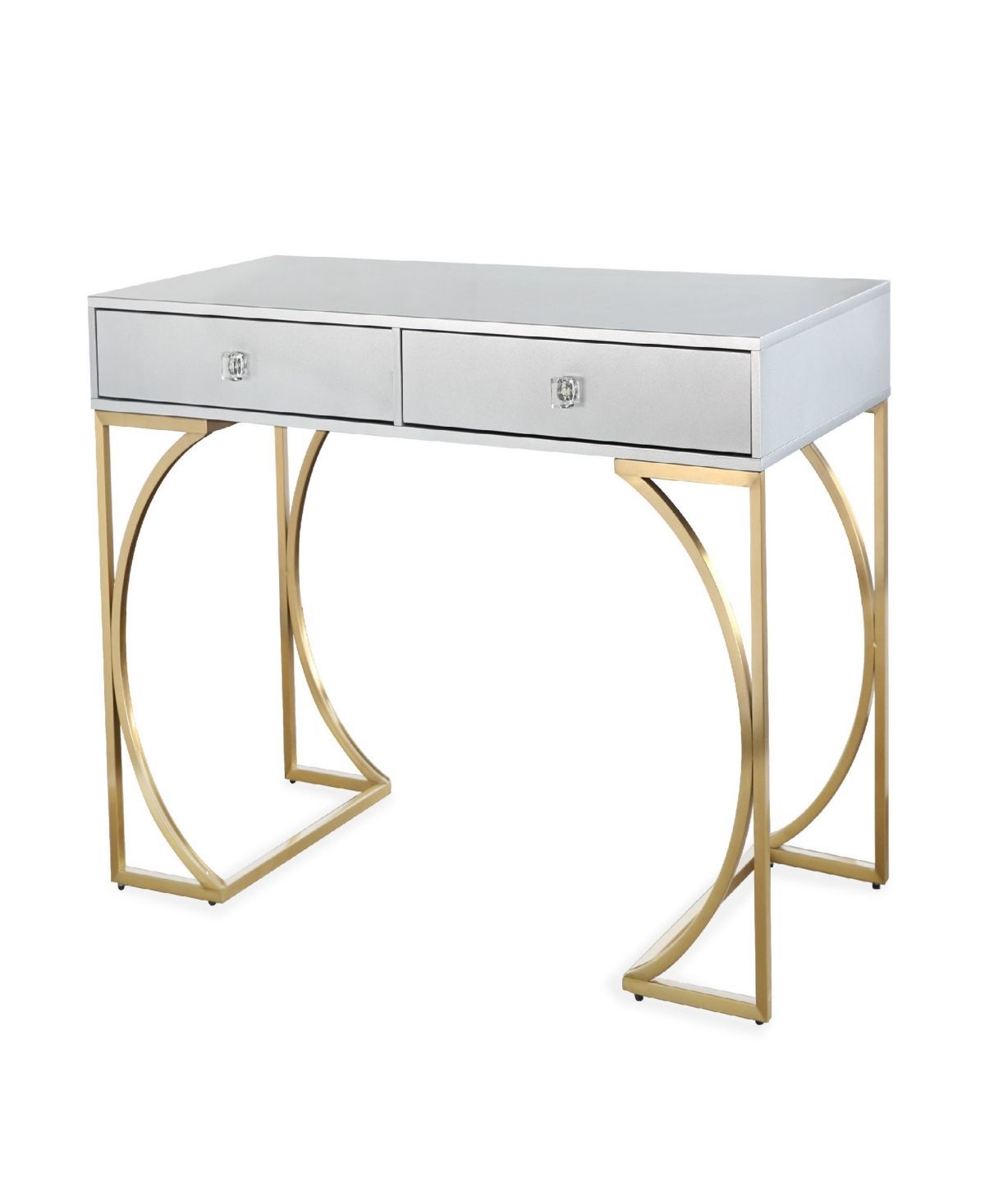 Lexie Desk – Gold | Chic Desk, Writing Desk, Furniture Regarding Gold And Wood Glam Modern Writing Desks (View 13 of 15)