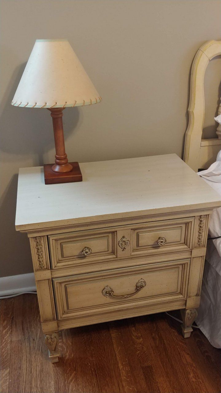 Looking For Pricing To Sell Dixie French Regency | My Antique Furniture Within Antique Ivory Wood Desks (View 1 of 15)