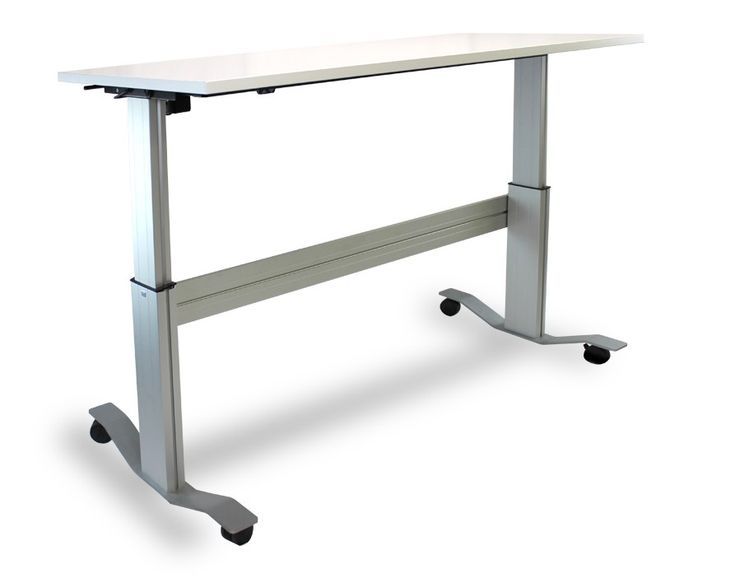 Markit Up™: The First Adjustable Standing Desk With Flip Up Whiteboard Intended For White Adjustable Stand Up Desks (View 14 of 15)